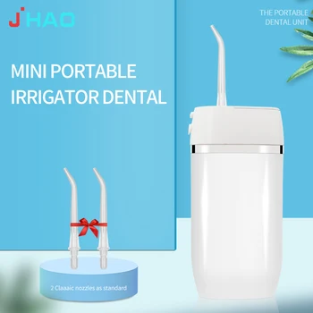 

Mini 3 Modes Cordless Oral Irrigator Portable Water Dental Flosser USB Rechargeable Water Jet Floss Tooth Pick 2 Jet Tips 165ml