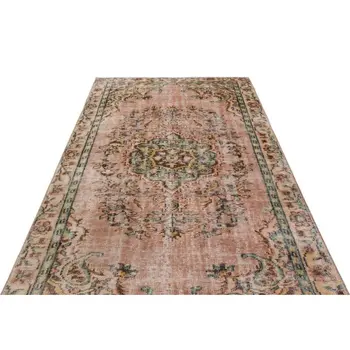 

Handmade Natural Vintage Turkish Area Rug 149x246 Cm-4'11''X8'1''