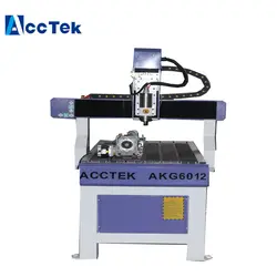 Система управления Mach3 ACCTEK маршрутизатор машина 6012, высококачественный ЧПУ маршрутизатор AKG6012