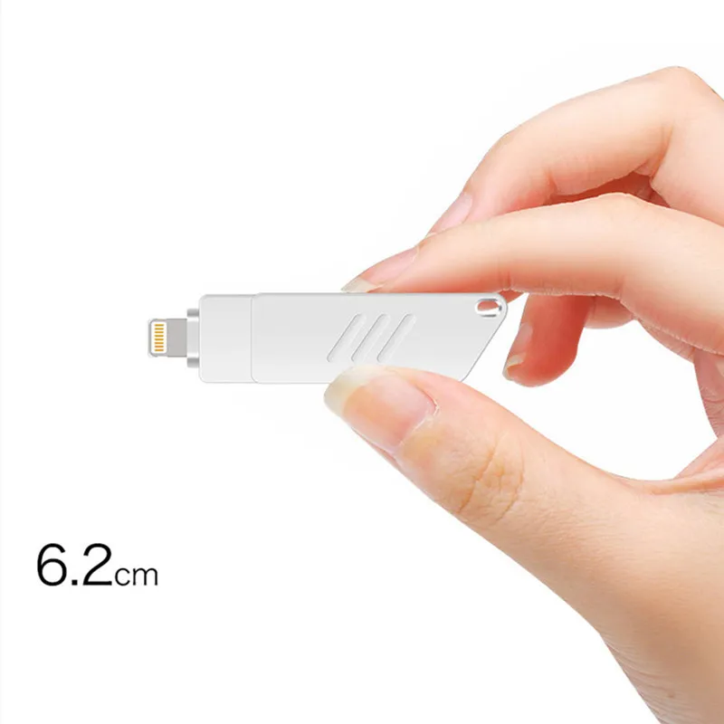 Флэш-накопитель USB OTG 128 ГБ оперативной памяти, 16 Гб встроенной памяти, 32 Гб 64 Гб флэш-накопитель флэш-карта Pendrive для iPhone X/8/7/7 Plus/6 Plus/6s/5/SE/ipad