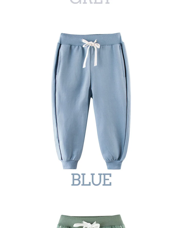 儿童裤子_童装2020年春季儿童裤子男童-中大童纯棉简约薄款---阿里巴巴_03