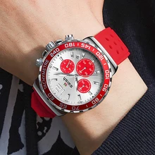 SWISH Reloj de pulsera deportivo para hombre, cronógrafo Digital con correa de silicona, impermeable, transpirable, luminoso, con calendario, Unisex