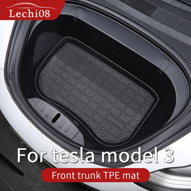 TPE Für Tesla modell 3 stamm matte 2016-2019 Tesla modell 3 zubehör modell  3 tesla drei tesla modell 3/zubehör model3 - AliExpress