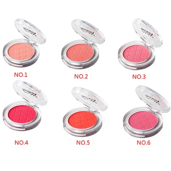 

Women Girls Blush Fine Powder Blusher Cheek Face Makeup Pigment Cheekbones Contouring Shades Palette