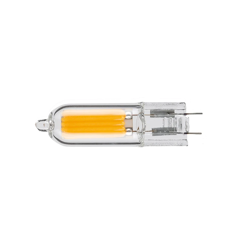 Ampoule glass G4 6 Вт 9 Вт 12 Вт без мерцания COB светодиодный светильник переменного тока 220 в 230 В G4 Светодиодный точечный светильник лампа замена галогенный светильник для дома Lamparas