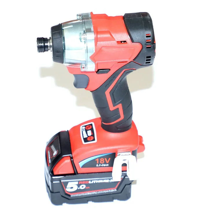 Cheapest For 18V Milwaukee Torque Wrench screwdriver brushless motor Cordless Impact Wrench Power tool without battery