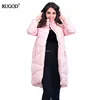 RUGOD Fashion Hooded Winter Jacket Women Casual Long Sleeve Thick Warm Winter Coat Long Cotton-padded Parkas Plus Size Casaco ► Photo 1/5