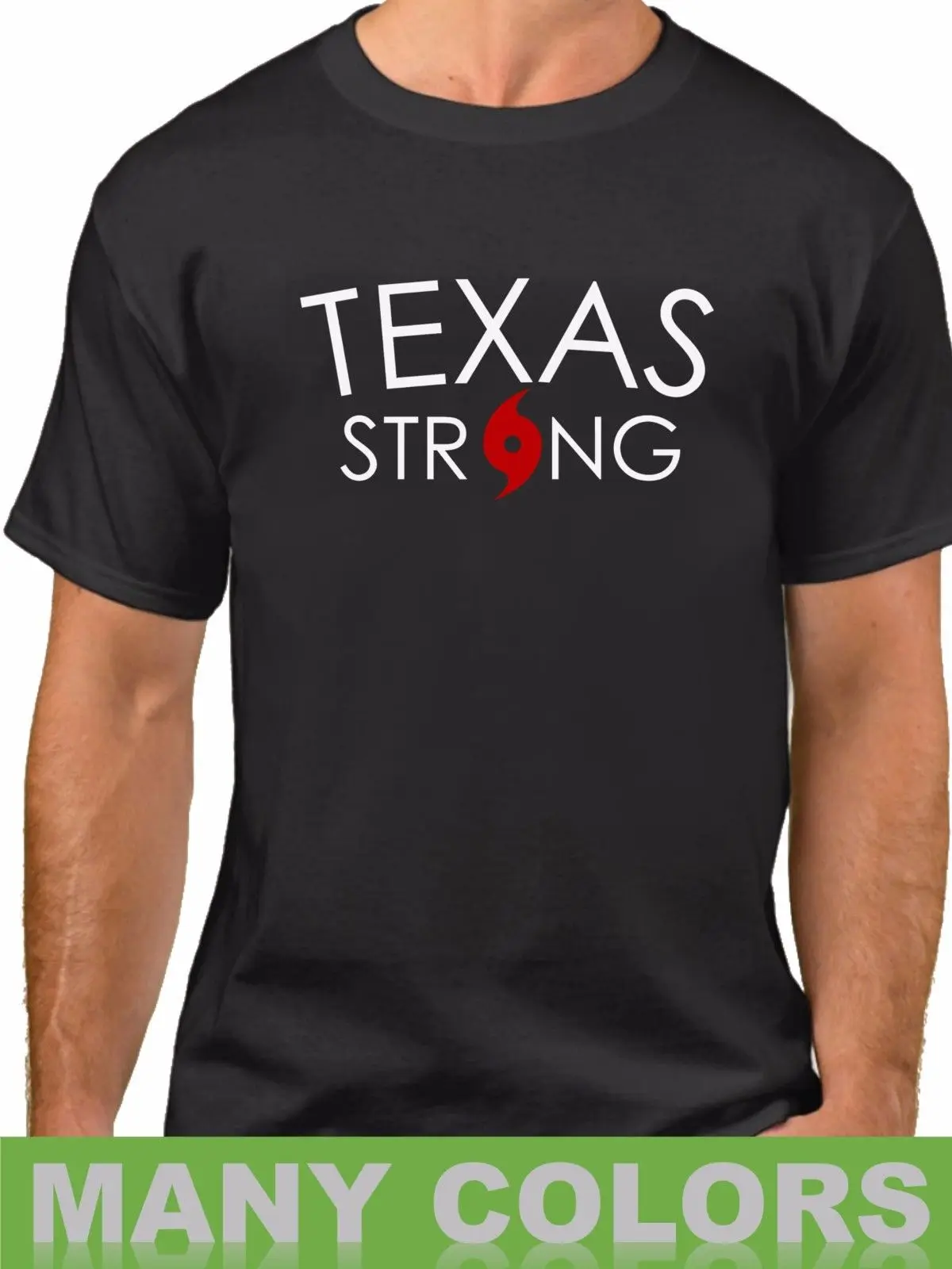 Футболка Texas Strong футболка Hurricane Harvey с коротким рукавом новинка модные стильные