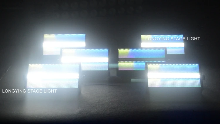 2 шт./партия очень яркий; RGB светодиодный Оповещатель диско стробоскопы мыть эффект DJ мигающий сценический свет
