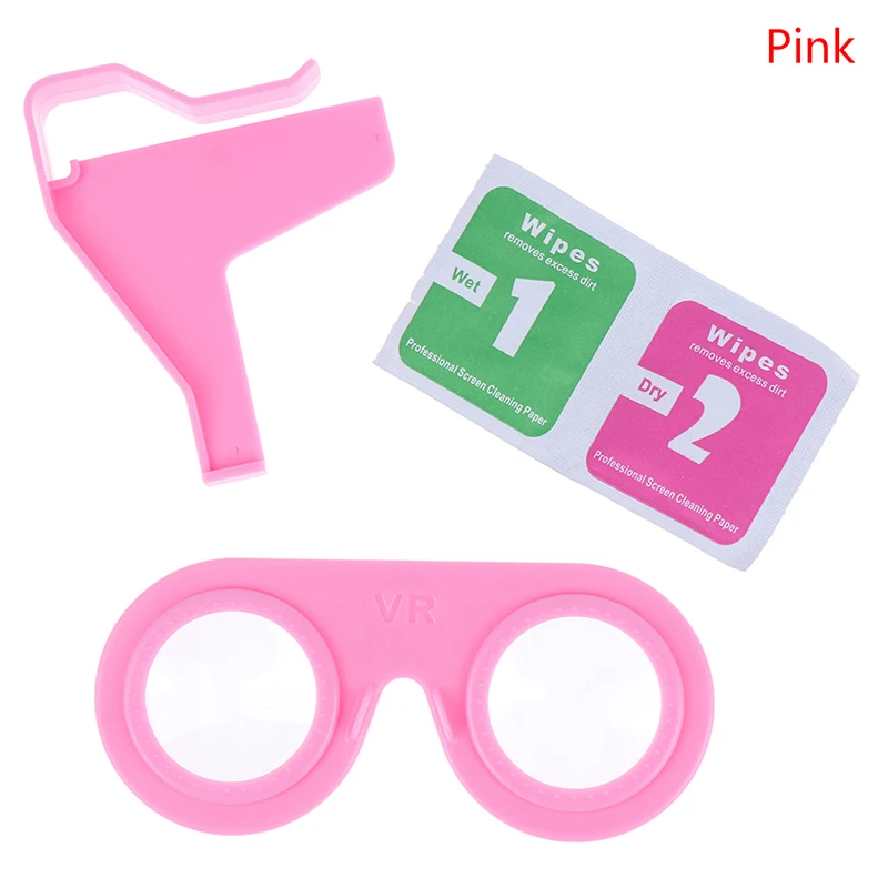 1Pcs Fashion Design Mini Folding Virtual Reality Glasses 3D VR Smartphone Portable IOS Android 