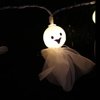 

1.5M 10LED Ghost String Lights For Halloween Party Decor luces navidad Halloween String Light christmas outdoor lights