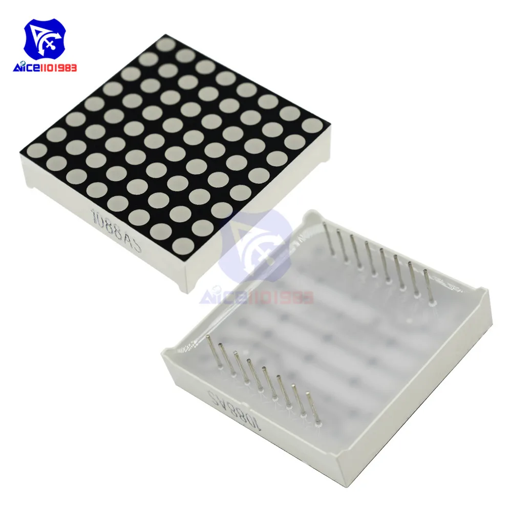 Diymore MAX7219 8x8 красный светодиодный матричный плата драйвера модуля DIY Kit для Arduino