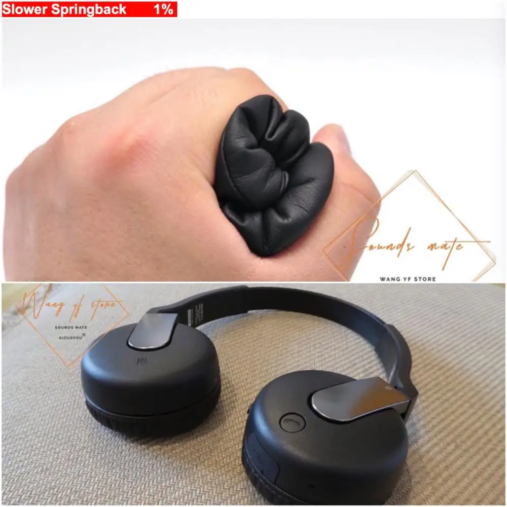 Super Thick Soft Memory Foam Ear Pads Cushion For Sony DR BTN200 Headphone Perfect Quality Not Cheap Version