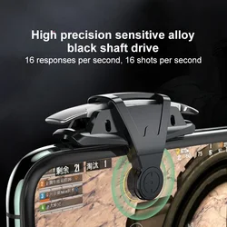 PUBG Mobile Game Controller Gamepad High Sensitivity Trigger Aim Button L1R1Shooter Joystick Game Competition Auxiliary Artifact PUBG Mobile Game Controller Gamepad High Sensitivity Trigger Aim Button L1R1Shooter Joystick Game Competition Auxiliary Artifact