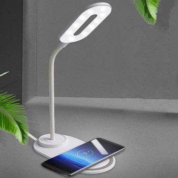 

Desk Lamp Smart Eye Protection Multi-Function LED Table Lamp USB Square Folding Wireless Charging Desk Lamp