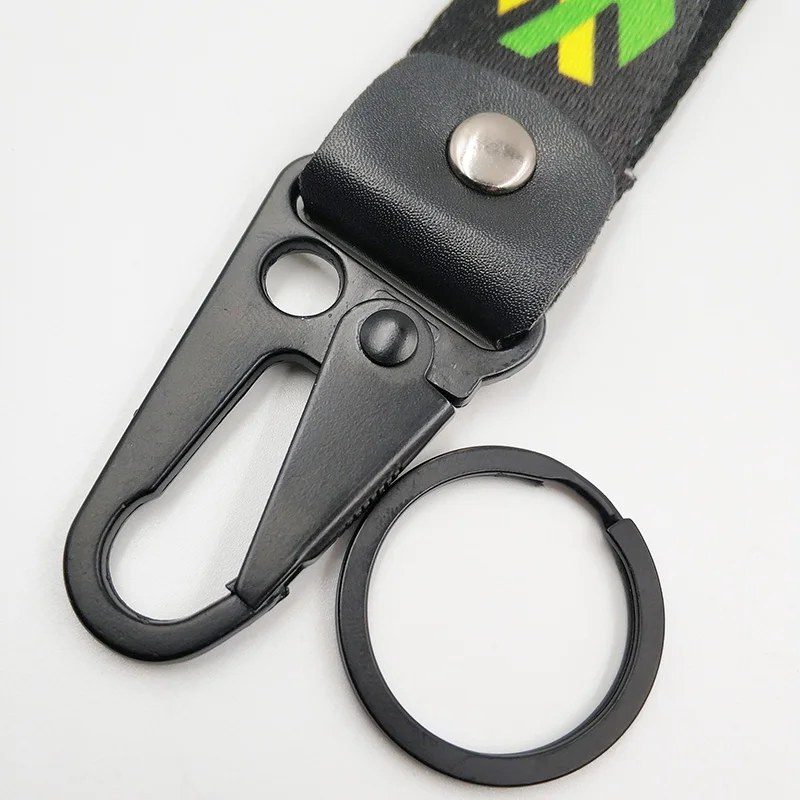 Motorcycle car metal key ring pendant for BAJAJ 205 210 203 219 218 travel bag home personal decoration with hanging buckle