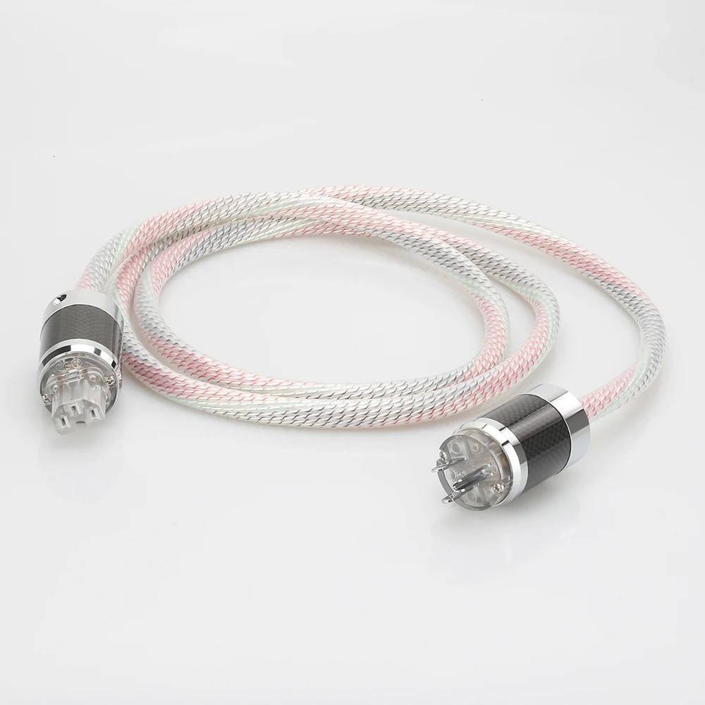 

Hight Quality Hi-End power line HIFI POWER CABLE 7N OFC Power Cord with US Plug Amplifier CD, power Wire