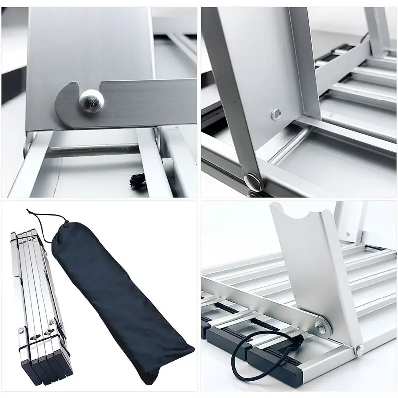 Ультралегкий Алюминиевый мини светильник для кемпинга пляжного отдыха складной