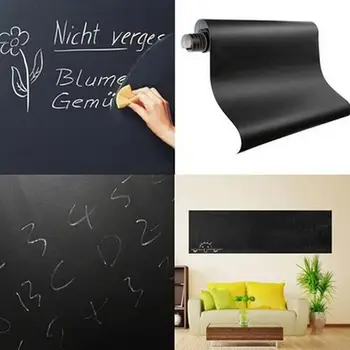 

Blackboard Decal Office Class Schedule School Home Sign 100*45cm Vinyl Convenient Removable Wall Stickers Classroom Decor