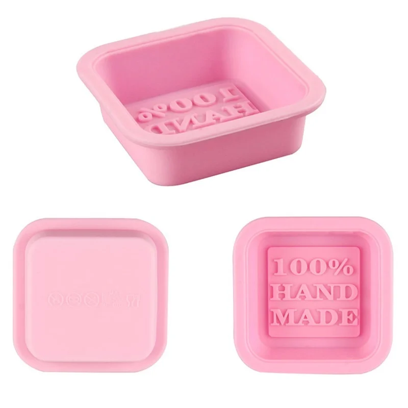 Silicone Oven Handmade Soap Molds DIY Fondant Cake Decorating Tool 5PCS/3PCS