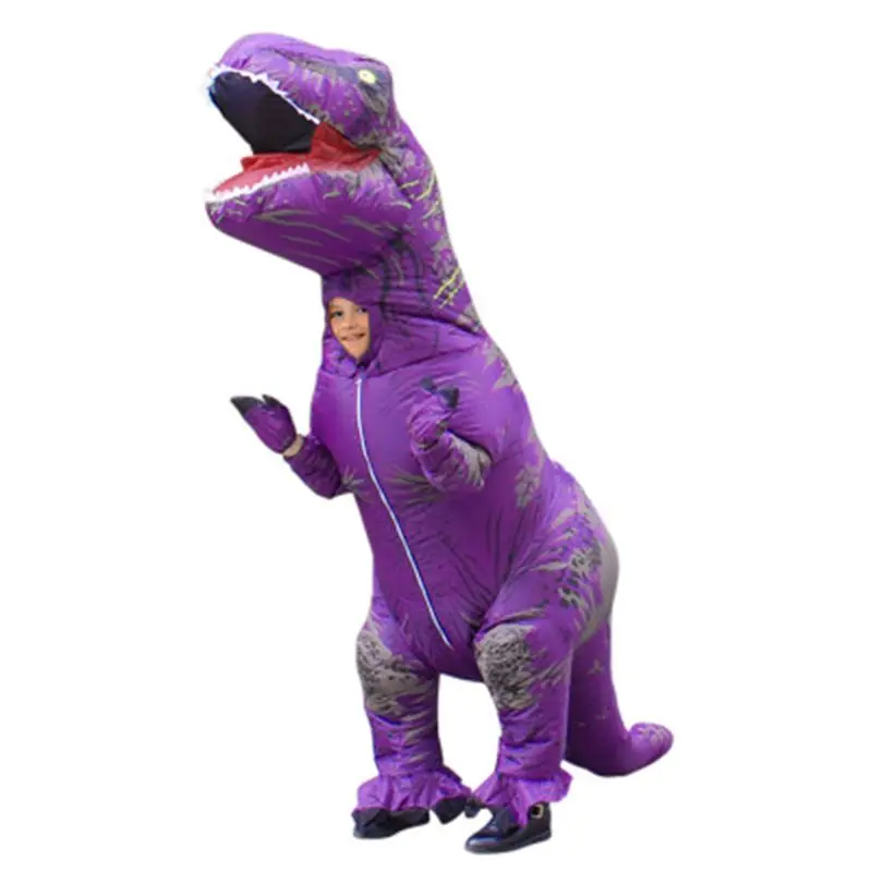 

2019 Hot Sale Kids Cartoon Animal Doll Costume Inflatable Dinosaur Costume Children Halloween Blowup Outfit Cosplay