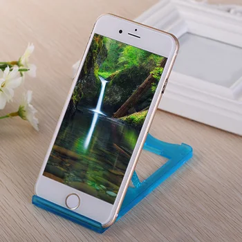 

Universal Folding Mobile Phone Tablet PC Holder Plastic Adjustable Stand For Apple For Android Smart Phones