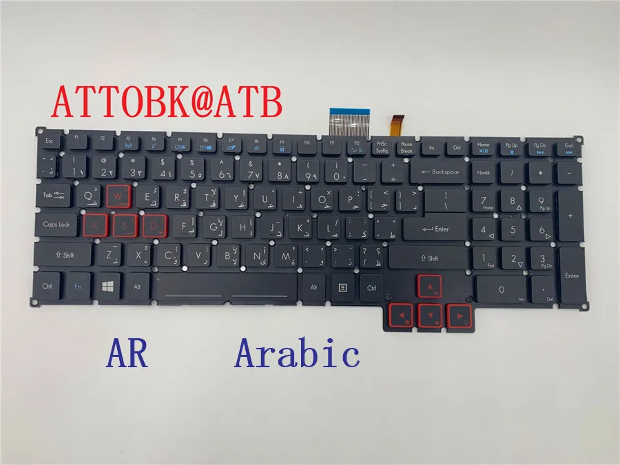 Teclado Portátil para Acer Predator Eua Árabe gr ru sp la fr 17x 15 gx G9591r G9-592 593 G9791 792 Gx-792 793 Retroiluminação Rgb Novo - Imagem 3