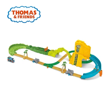 

Thomas and Friends Orbital Master Series Leap Jungle Adventure Set Track Master Turbo Jungle Toy set Christmas gifts FJK50