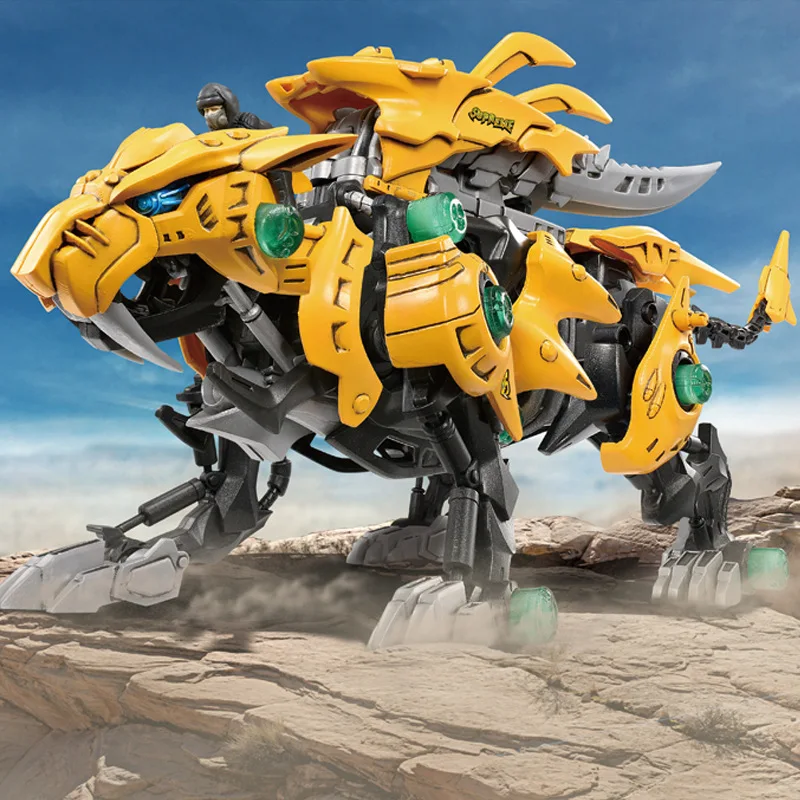 TAKARA TOMY Пробуждение экшн фигурка ZOIDS ZW19 электрическая Сборная модель игрушка тигр