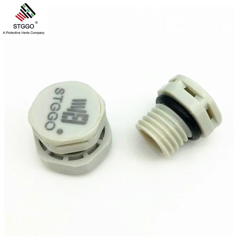 

M12*1.5 IP68 protective vents pressure balance valve IP69K waterproof Valve for LED or solar enclosure pressure release