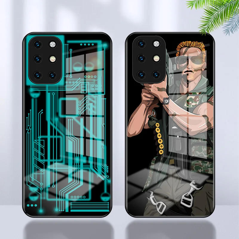 Case for Oneplus 8T tempered glass protective innovative phone cover one plus 1+ 5 6 6t oneplus 7 7T 8 8t pro 1+9 9Pro | Мобильные