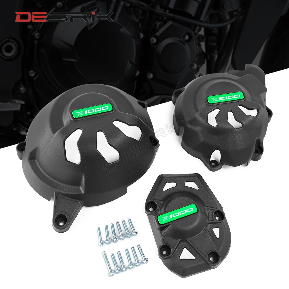 Комплект защитных кожухов гоночного двигателя для Kawasaki Z1000 SX 2010 2011 2012 2013 2014 2015 2016