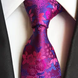 Галстук топ класса 2019 полиэстер Пейсли мужской большой цветок костюм Бизнес Повседневная одежда галстук высокое качество подарки