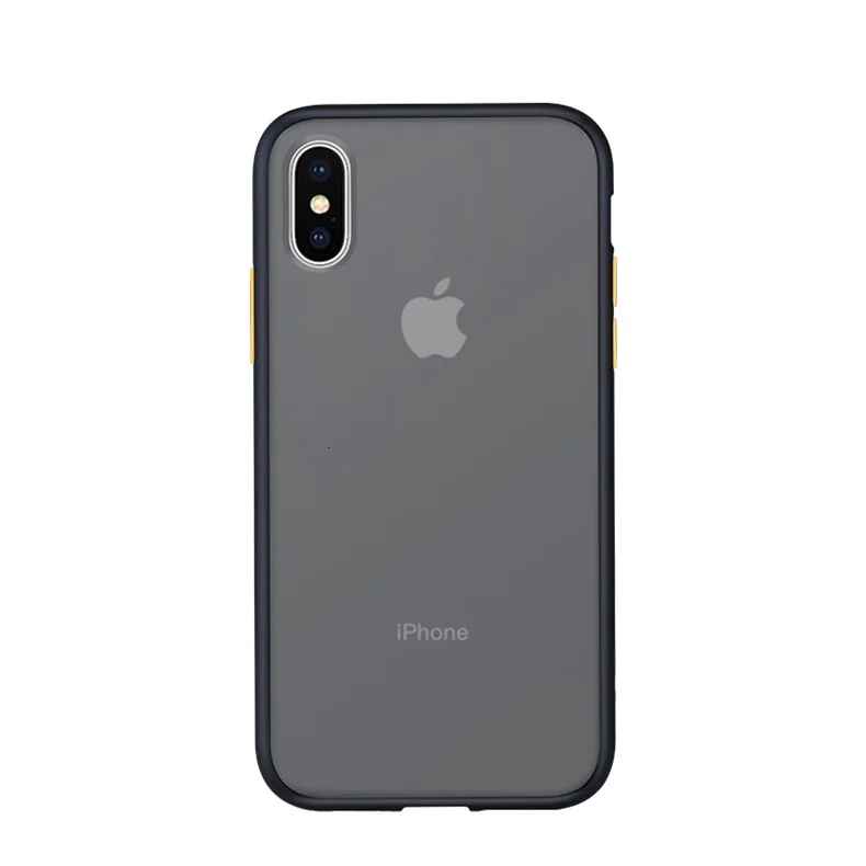 Прозрачный противоударный силиконовый чехол для iPhone X XR XS Max 11 pro 8 7 6 6S Plus защитная задняя крышка