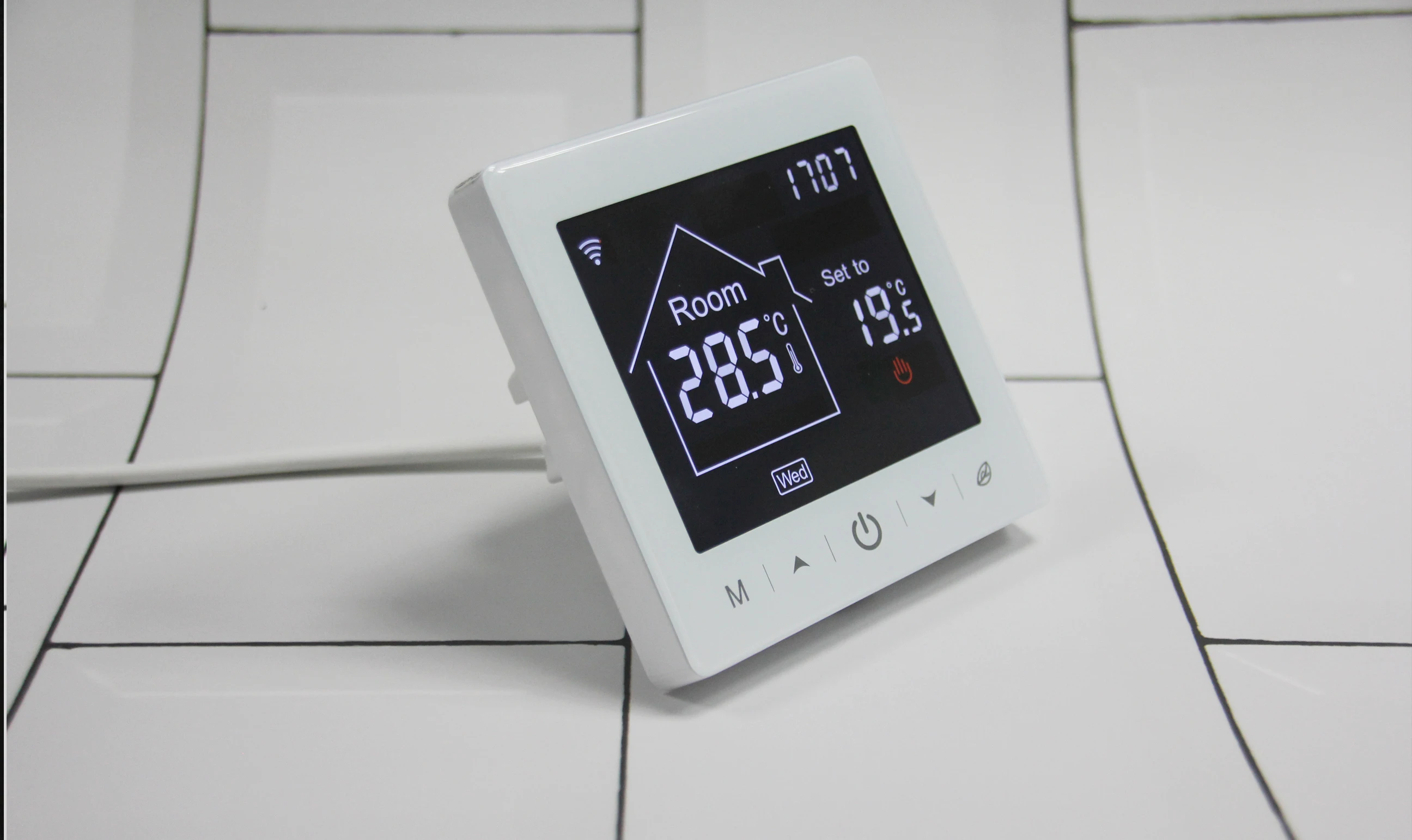 Двухзонный терморегулятор для теплого пола тр 730