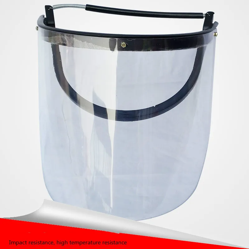 

Bracket screen thermal insulation mask high temperature resistant mask organic mask does not contain helmet