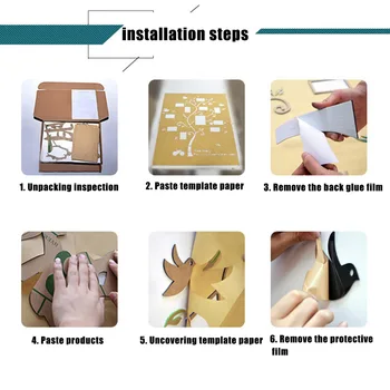 

Smooth Sailing Acrylic Painting 3D Stereo Wall Sticker Inspirational Sticker Office Culture HKS99