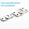 1 set Stainless Steel Heavy Duty Picture Frame Hanger Photo Display Hooks Bed Interlocking Hanging Fasteners Furniture Connector 5