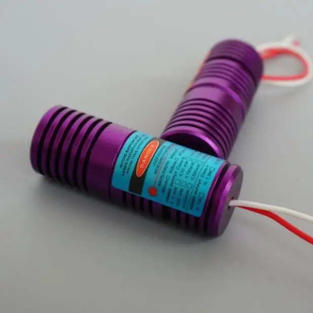 405nm 50-100-200-300mW blue-violet laser module / 3-5V power supply | Электронные компоненты и принадлежности