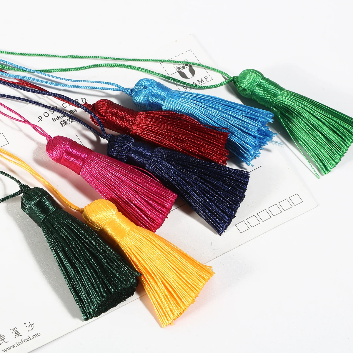

1pcs 5.5cm Cotton Silk Tassel Colorful Short Tassel Hanging For DIY Crafts Garment Bookmark Decoration Sewing Jewelry Accessorie