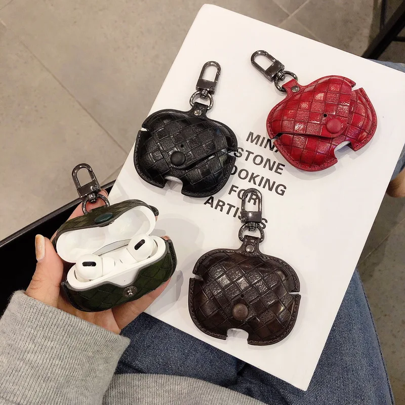 Плетеный мягкий силиконовый чехол для наушников Apple Airpods 3 2 1 Чехол Air Pods Pro Защита