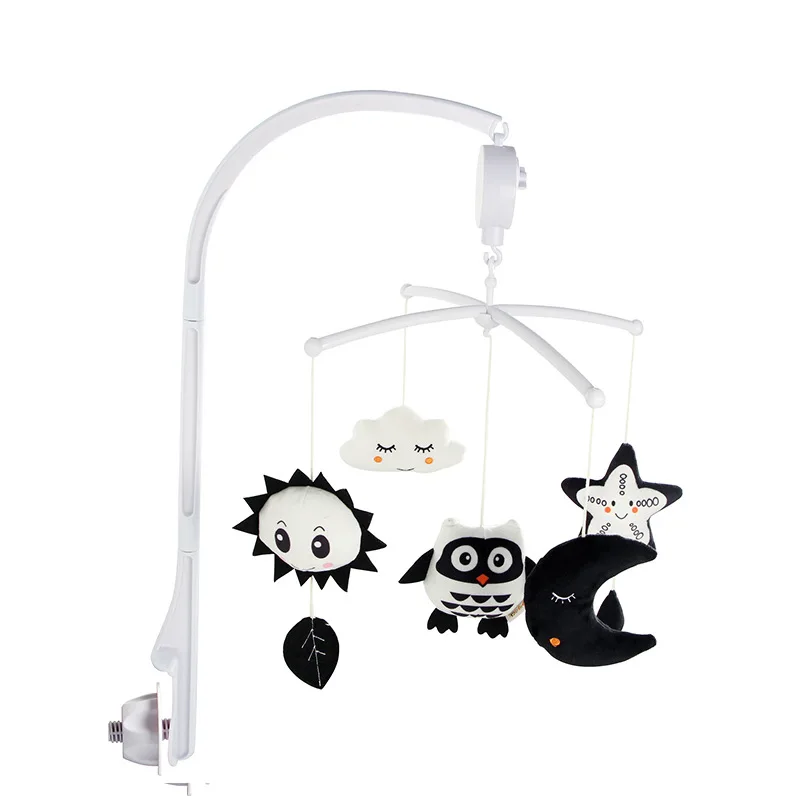 Baby Toys Baby Rattle Toys Ball Rattle Toy Plush Rattle Toy Musical Hanging Toys Hanging Rattles Toy Animal Music Box Bed Bell Toy Baby Crib Rattles 0-12 Months Infant Clockwork Toy Mobile Newborn