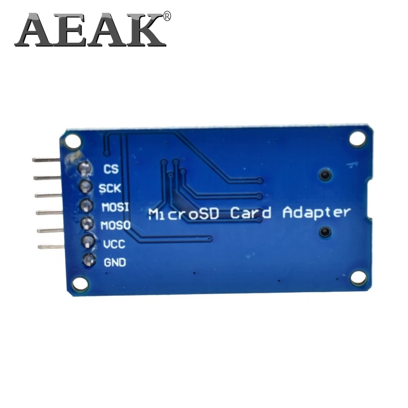 AEAK 1 шт. карта памяти Micro SD плата расширения Mciro TF защитный модуль SPI для Arduino Promotion|spi
