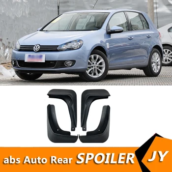 

For Volkswagen Golf 6 2009-2012 Mudflaps Splash Guards Front With color and rear Mud Flap Mudguards Fender Modified special
