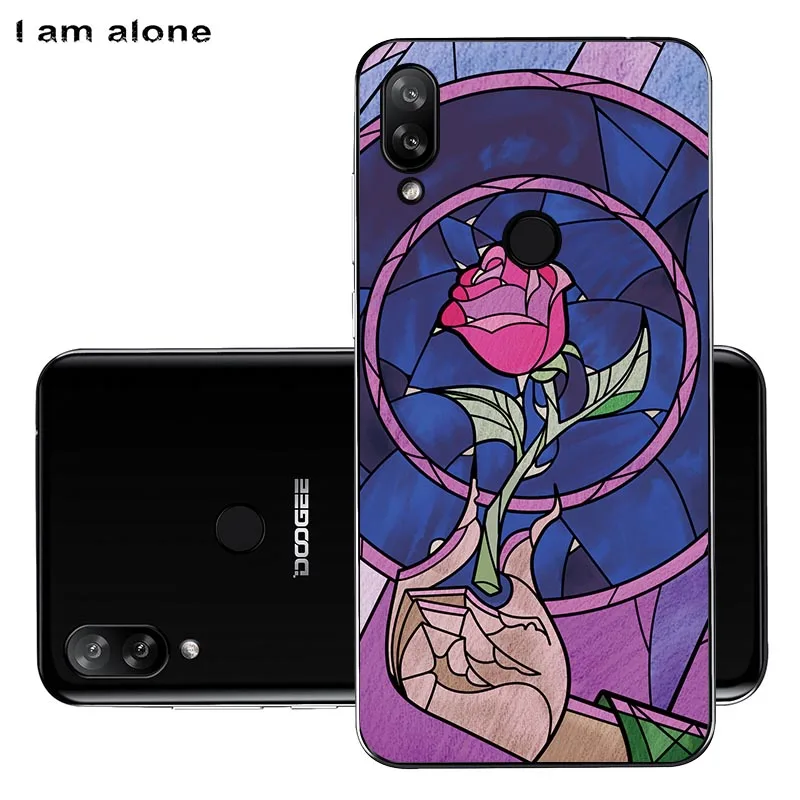 Чехлы для телефонов Doogee N10 5,8" Мягкий силиконовый чехол из ТПУ с модным рисунком Для Doogee N10 сумки