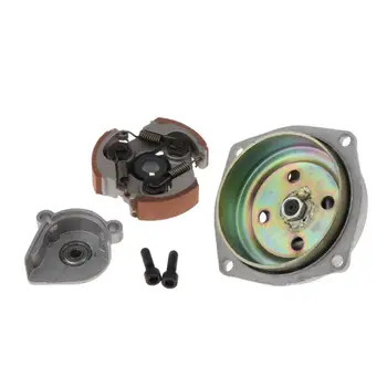 

7T Clutch Housing Drum Gear Box for 47cc 49cc Pocket Bikes Mini Quad ATV Silver