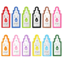 12 шт./компл. съедобные Цвет пигмент Макарон крем Еда Цвет ing для выпечки тортов с помадной начинкой декоративная форма формы для выпечки инструменты Еда пигмент