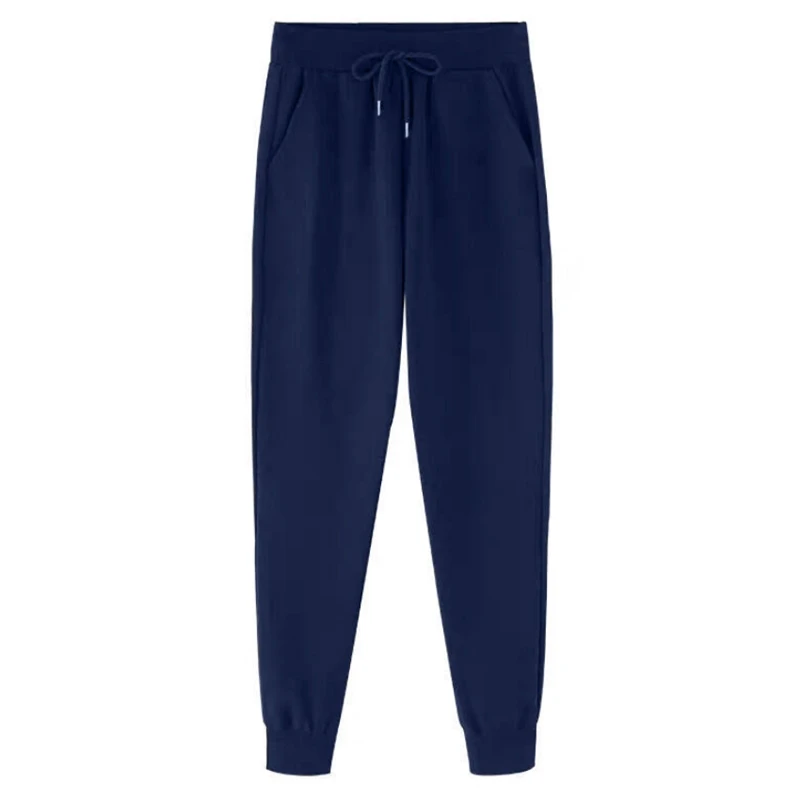 Женские штаны, женские осенние и зимние штаны-шаровары, женские свободные повседневные штаны, женские штаны для бега, женские брюки - Цвет: blue