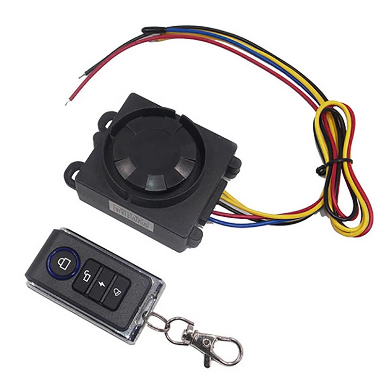 Universal 12V Motorcycle Alarm System Bicycle Anti-Theft Security | Наручные часы