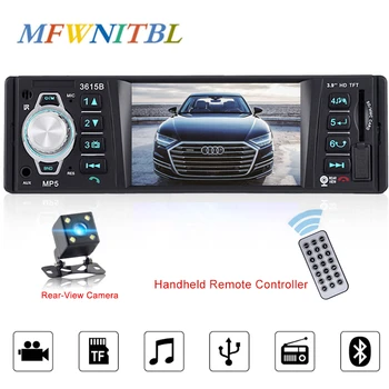 

LTBFM Radio 1 Din 3.9" Car Stereo Auto radio Multimedia Car Audio player Bluetooth Music Handsfree Call USB AUX Rear View Camera